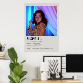 Suspiria Minimalist Poster (Thuiskantoor)