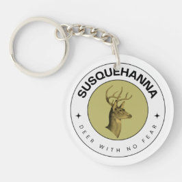Susquehanna hert zonder angst acryl Sleutelhanger