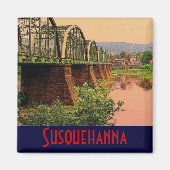 Susquehanna riviermagneet magneet (Voorkant)