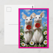süsse Mäuse Briefkaart (Voorkant / Achterkant)