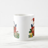 Süßer Pinguin wünscht frohe Weihnachten Koffiemok (Center)