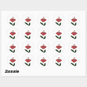 Süßer Sticker - Blume - Mädchen - Basteln (Vel)