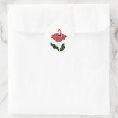 Süßer Sticker - Blume - Mädchen - Basteln (Tas)