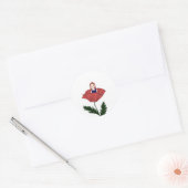 Süßer Sticker - Blume - Mädchen - Basteln (Envelop)