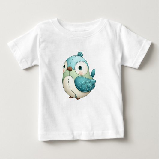 Süßes Babyshirt mit bunten Tieren (Voorkant)