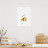 Süßes Bild Poster (Keuken)