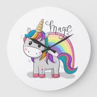 Süßes Einhorn Unicorn mit großen Augen T-Shirt Grote Klok