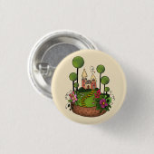 süßes Land Ronde Button 3,2 Cm (Voorkant /achterkant)