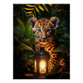 Süßes Leopardenkind Perfect Poster (Voorkant)