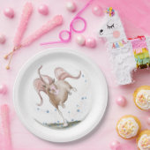 Süßes Pferde-Design Pappteller – Kindergeburtstag Papieren Bordje (Feest)