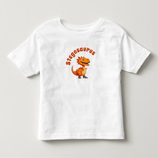 Süßes Stegosaurus Kinder Shirts (Voorkant)