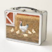 Sussex Chicken Mama Hen en Chicken Chicken (Voorkant)