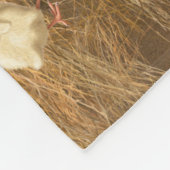 Sussex Chicken Mama Hen en Chicken Chicken Fleece Deken (Hoek)