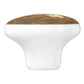 Sussex Chicken Mama Hen en Chicken Chicken Keramische Knop (Zijkant)