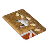 Sussex Chicken Mama Hen en Chicken Chicken Magneet (Rechterzijde)