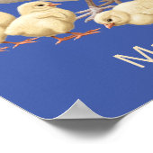 Sussex Chicken Mama Hen en Chicken Chicken Poster (Hoek)