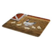 Sussex Chicken Mama Hen en Chicken Chicken Snijplank (Hoek)