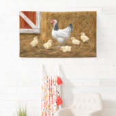 Sussex Chicken Mama Hen en Chicken Chicken Spandoek (Insitu)