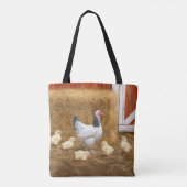 Sussex Chicken Mama Hen en Chicken Chicken Tote Bag (Achterkant)