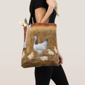 Sussex Chicken Mama Hen en Chicken Chicken Tote Bag (Dichtbij)