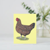 Sussex: Gespikkelde hoen Briefkaart (Staand voorkant)