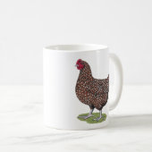 Sussex: Gespikkelde hoen Koffiemok (Voorkant rechts)