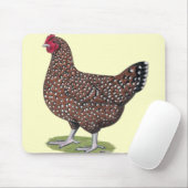 Sussex: Gespikkelde hoen Muismat (Met muis)