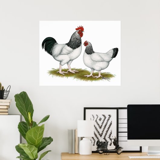 Sussex: Lichte lucht Poster (Thuiskantoor)