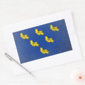 Sussex Rechthoekige Sticker (Envelop)