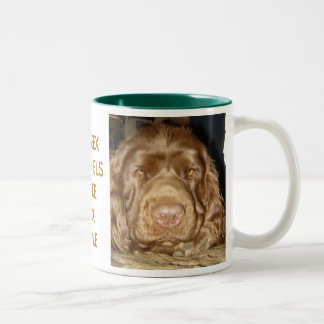 Sussex Spaniel Face Mok