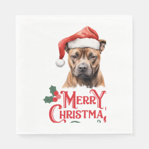 Sussex Spaniel Kerstmis Servet