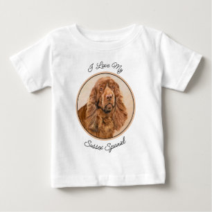Sussex Spaniel Schilderij - Mooie Originele Honden