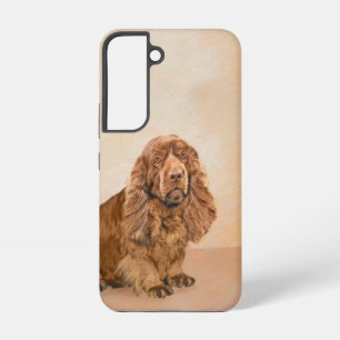 Sussex Spaniel Schilderij - Mooie Originele Honden Samsung Galaxy Hoesje