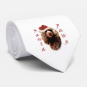Sussex Spaniel Sinterklaas Stropdas (Opgerold)