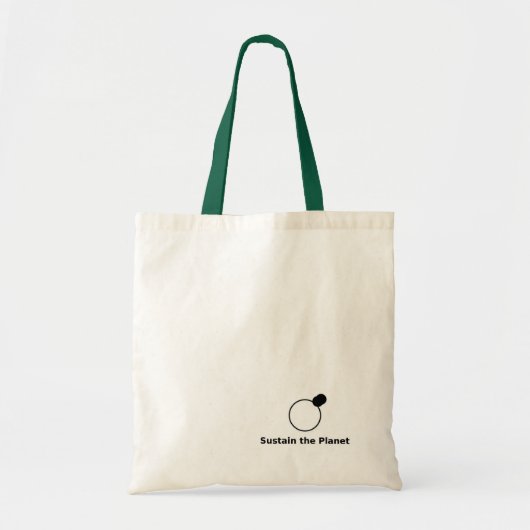 Sustain the Planet Tote Bag (Voorkant)