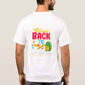 Sustainability Classroom Positivity | Chalkboard A T-shirt (Achterkant)