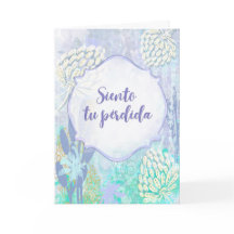 Susurro de Flores - Tarjeta de condolencias