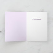 Susurro de Flores - Tarjeta de condolencias Kaart (Binnen)