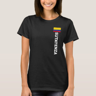 Sutatenza Colombia voor Colombiaanse Mannen, vrouw T-shirt