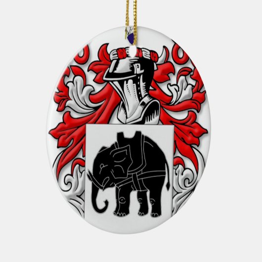 Sutcliffe wapenlaag keramisch ornament (Rechts)