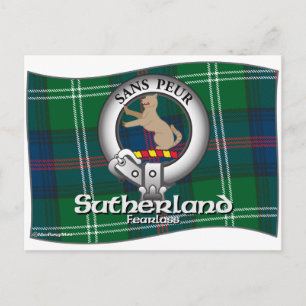 Sutherland Clan Briefkaart