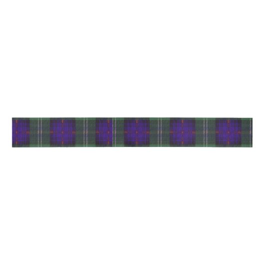 Sutherland Clan Pset Scottish tartan Grosgrain Lint (Voorkant)