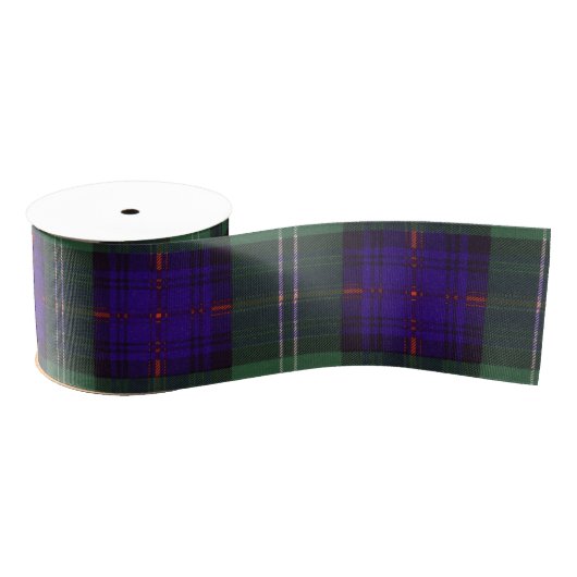 Sutherland Clan Pset Scottish tartan Grosgrain Lint (Spoel)