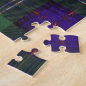 Sutherland Clan Pset Scottish tartan Legpuzzel (Zijkant)