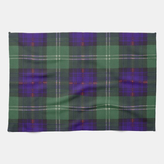 Sutherland Clan Pset Scottish tartan Theedoek (Horizontaal)