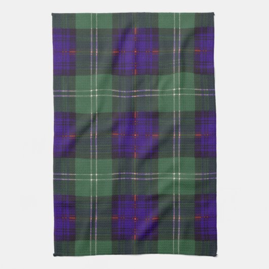 Sutherland Clan Pset Scottish tartan Theedoek (Verticaal)
