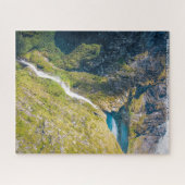 Sutherland Falls Fiordland National Park Legpuzzel (Horizontaal)