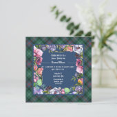 Sutherland Old Ancient and Waterverf Flowers Kaart (Staand voorkant)