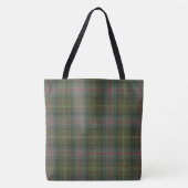 Sutherland Old Weathered Scottish Clan Tartan Tote Bag (Voorkant)
