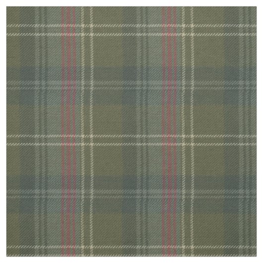 Sutherland Old Weathered Scottish Tartan Fabric Stof (Swatch)